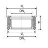 MagnaPlast HT PLUS Redukcja wewnętrzna HTR 160/110mm 11356 Kanalizacja